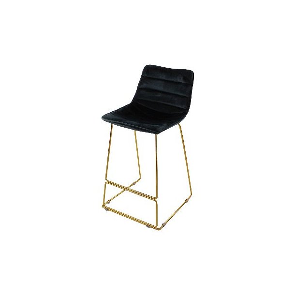 Chair Barstol med gull eller sort understell