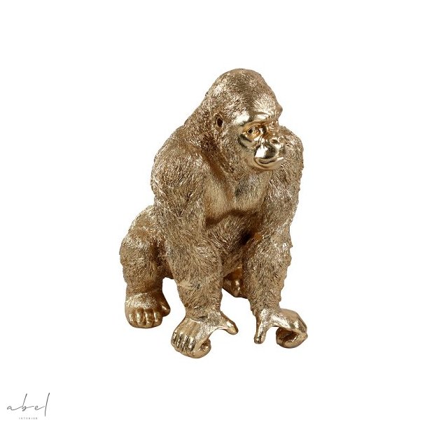 Dekorativ Gorilla i gull