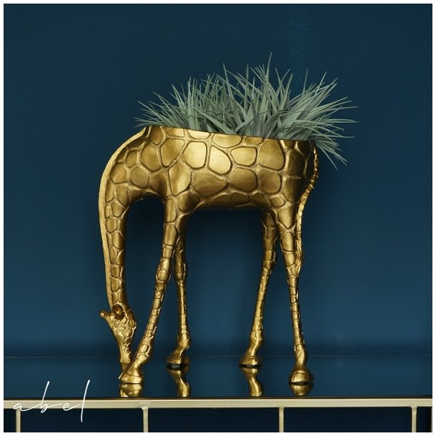 Gina Giraffe blomsterpotte i flere farger