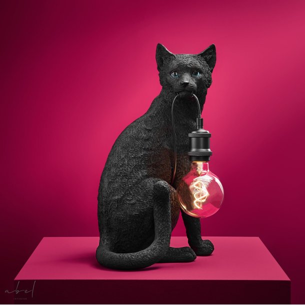 Katten Chouchou bordlampe