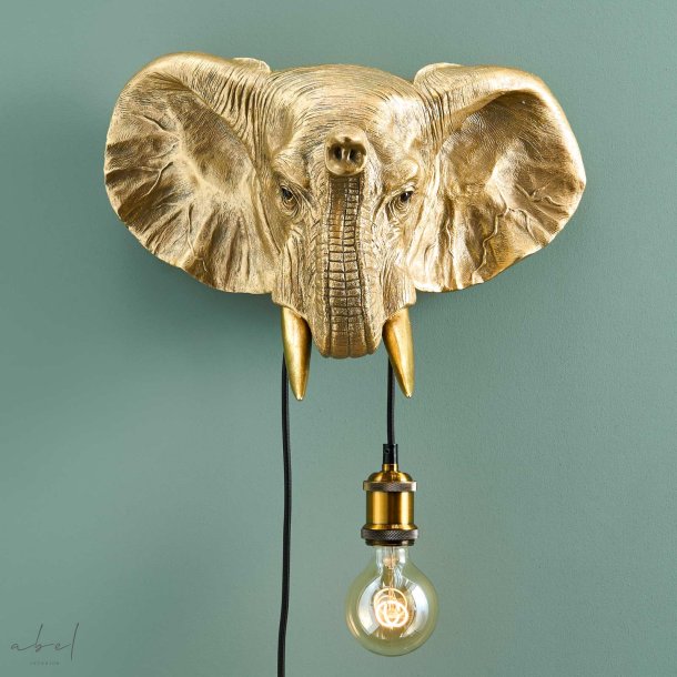 Elefanten Jumbo Vegglampe