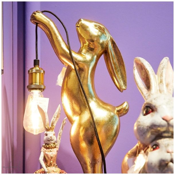 Holding Rabbit bordlampe