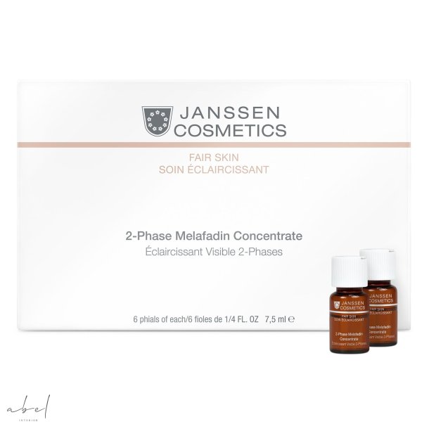 Fair Skin  2 Phase Melafadin Concentrate 4x10ml JANSSEN COSMETICS