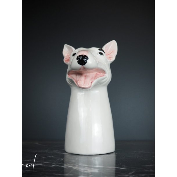 Bill bullterrier vase