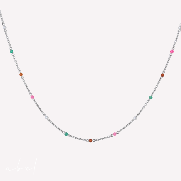 Scarlett halskjede colors slv