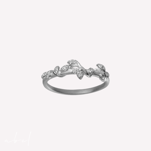 Jungle Ivy Sparkle Ring Slv